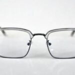 Men’s Square Eyeglass Frame 5544 Blue Cut Glass for Men