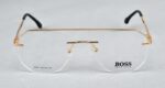 Hugo Boss 90541 Men’s Stylish Classic Fashion Rimless Golden Frame