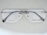 PORSCHE 90547 Men’s Rimless Eyeglass Frame – Stylish Classic Fashion Metal Glasses (55-17-140) - Image 4