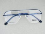 Hugo Boss 90541 Men’s Stylish Classic Fashion Rimless Blue Frame - Image 2
