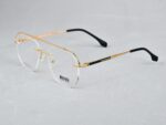 Hugo Boss 90541 Men’s Stylish Classic Fashion Rimless Golden Frame - Image 4