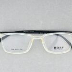 Hugo Boss Unisex Transparent Stylish Eyeglass Frame Trendy Fashionable A24