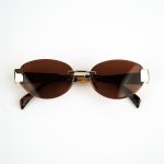 Celine 42111 sunglasses front view luxury eyewear Celine designer sunglasses for women stylish frame Celine 42111 58-16-143 sunglasses side angle view luxury Celine sunglasses UV protection eyewear Celine branded sunglasses modern fashion look